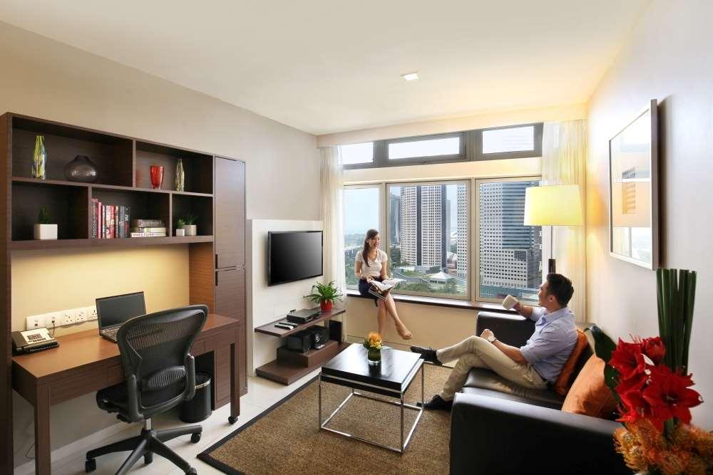 Parkroyal Serviced Suites Singapur Pokój zdjęcie