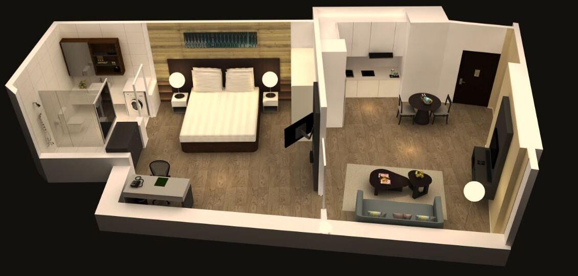 Parkroyal Serviced Suites Singapur Zewnętrze zdjęcie