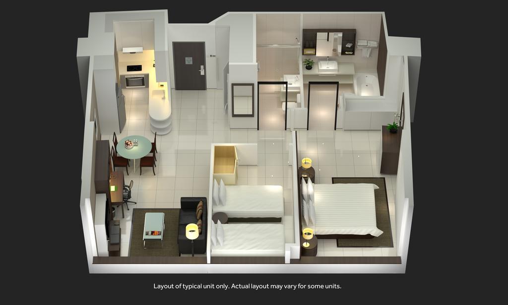 Parkroyal Serviced Suites Singapur Zewnętrze zdjęcie